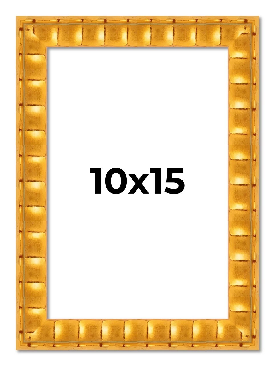 10x15 Bamboo Picture Frame with UV-Resistant Acrylic & Acid Free Backing, Available in 4 Finishes - Brown, Black, Gold, and Natural
